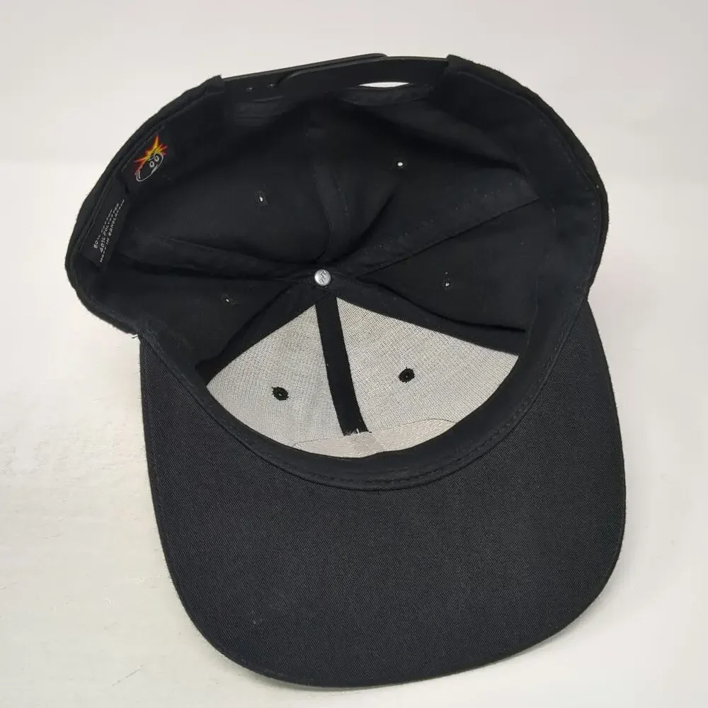 The Hundreds Snapback Black One Size Hat Scrambled Eggs Death From Below Patch